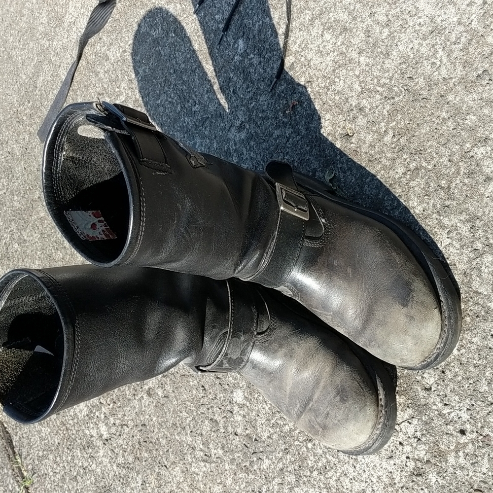 Harley Davidson leather boots